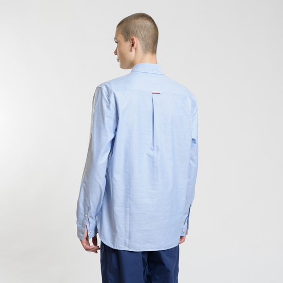 Мужская рубашка Fred Perry Authentic Button Down Oxford Light Smoke