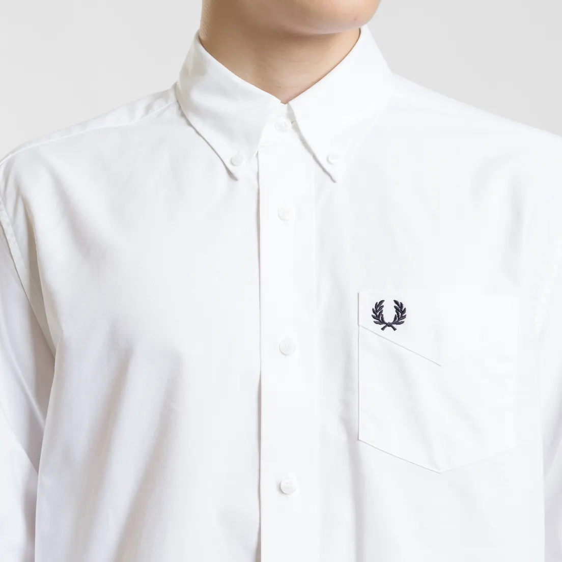 Fred Perry Мужская рубашка Authentic Button Down Oxford