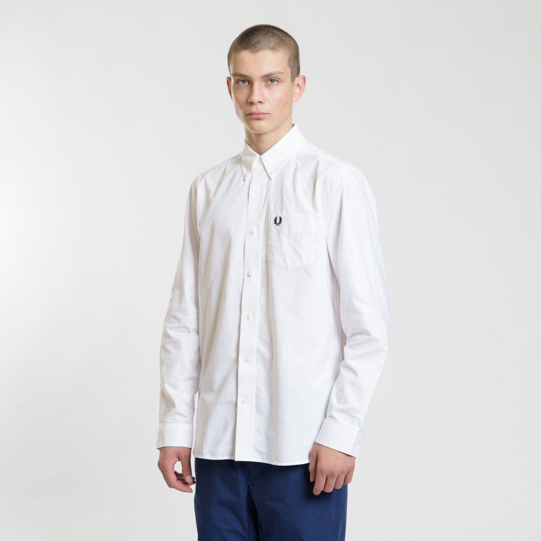 Fred Perry Мужская рубашка Authentic Button Down Oxford