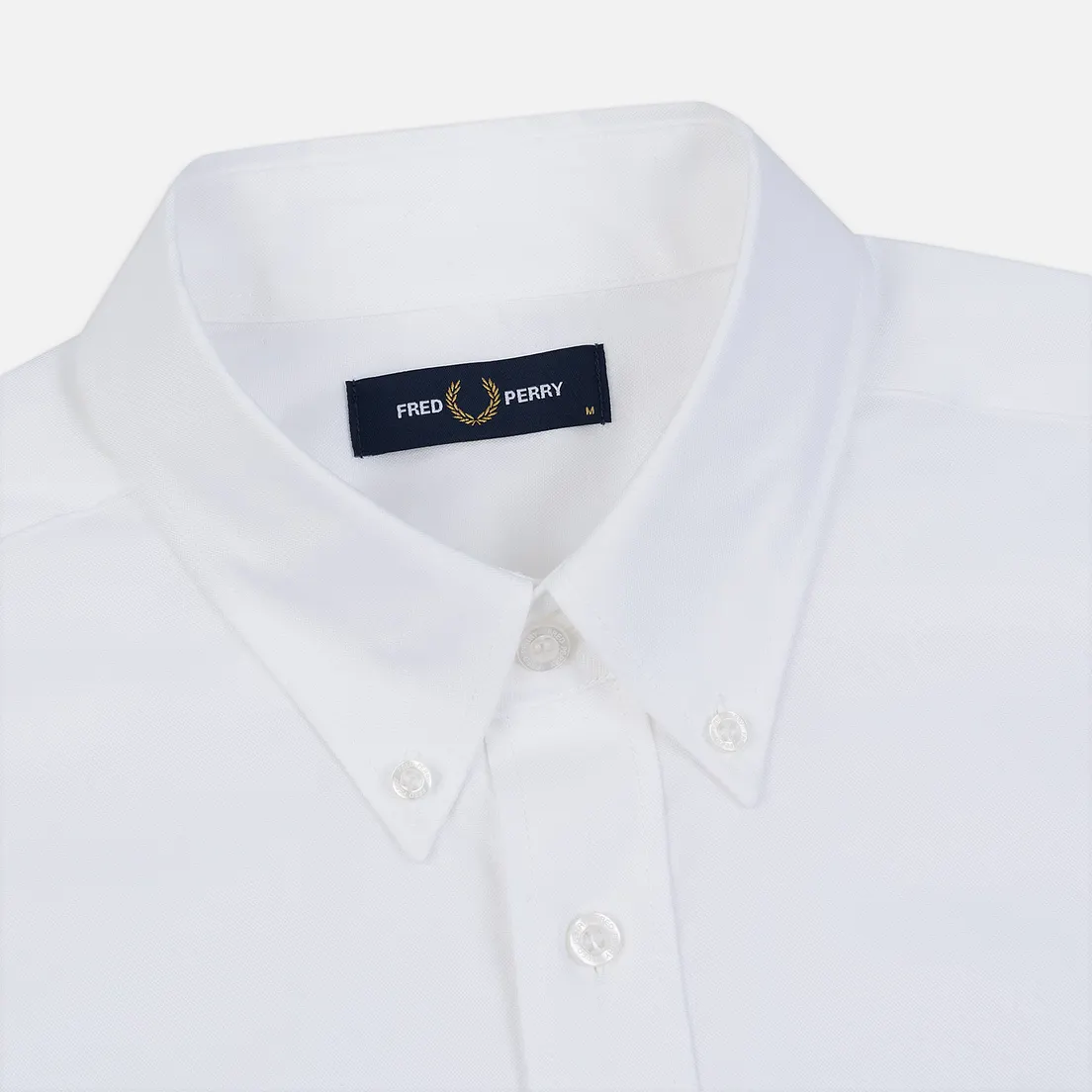 Fred Perry Мужская рубашка Oxford Embroidered Logo