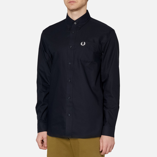 Мужская рубашка Fred Perry Oxford Navy