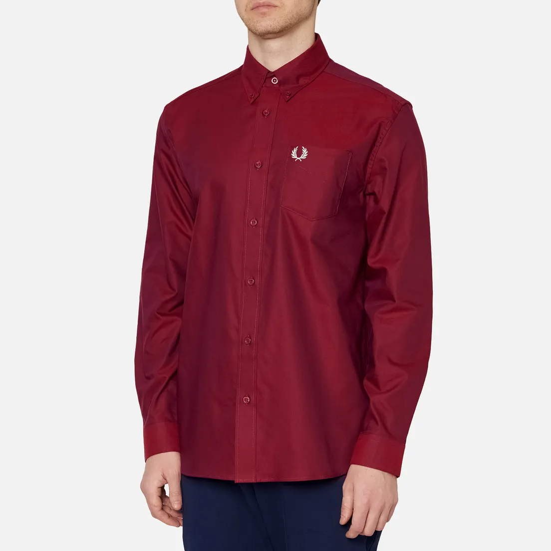 Fred Perry Мужская рубашка Oxford