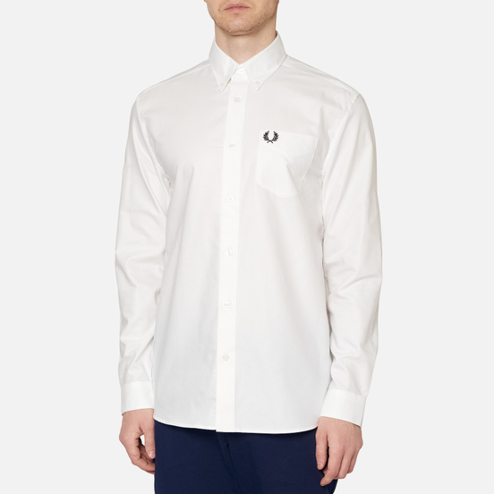 Мужская рубашка Fred Perry Oxford White