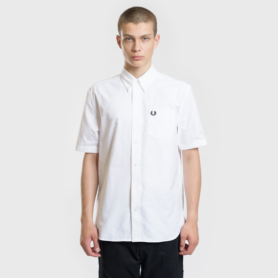Мужская рубашка Fred Perry S/S Classic Oxford White