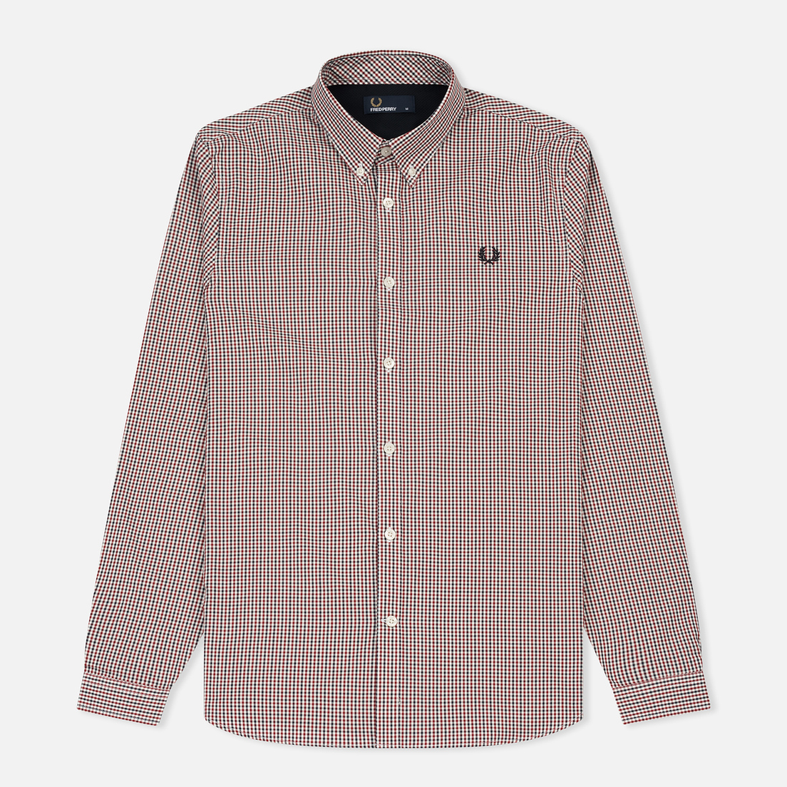 Fred Perry Мужская рубашка Three-Colour Basketweave