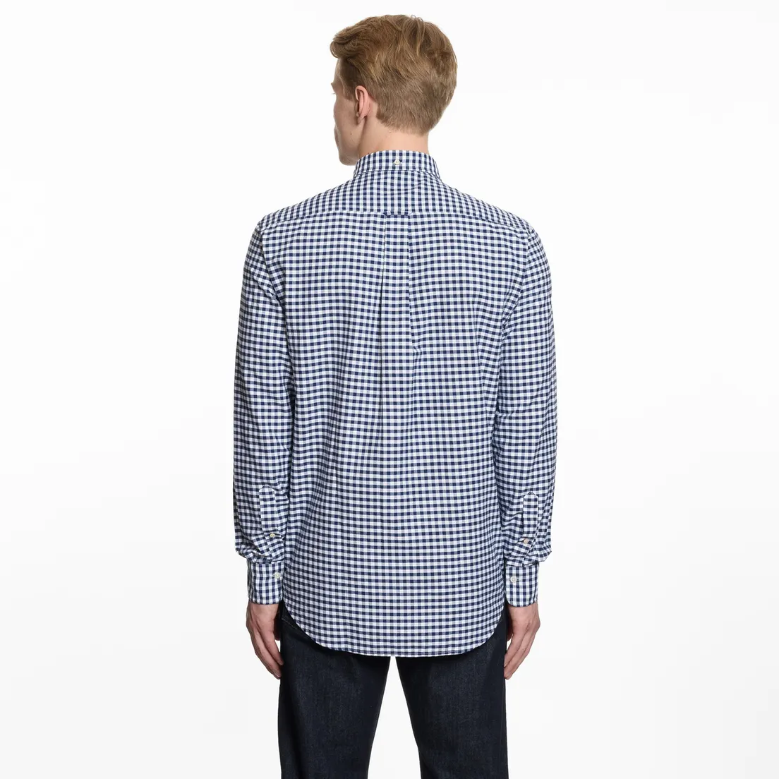 Gant Мужская рубашка The Oxford Gingham Regular Fit BD