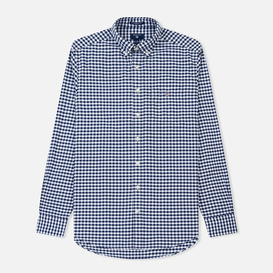 Gant Мужская рубашка The Oxford Gingham Regular Fit BD