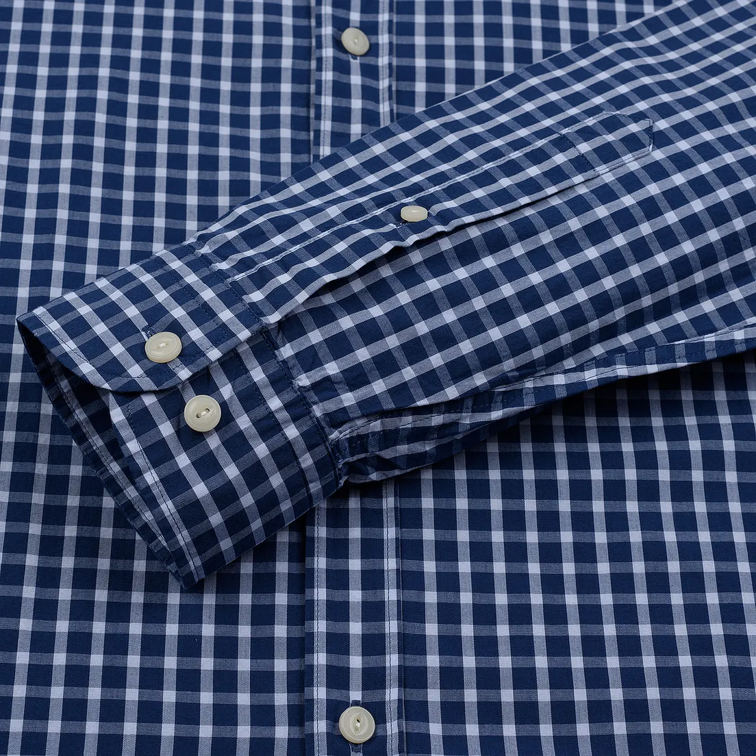 Hackett Мужская рубашка Logo HKT Delave Grid Check