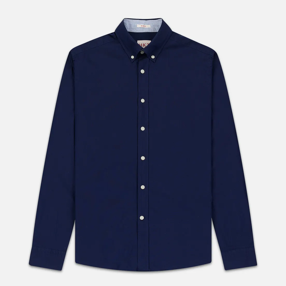 Hackett Мужская рубашка Logo HKT Washed Pinpoint