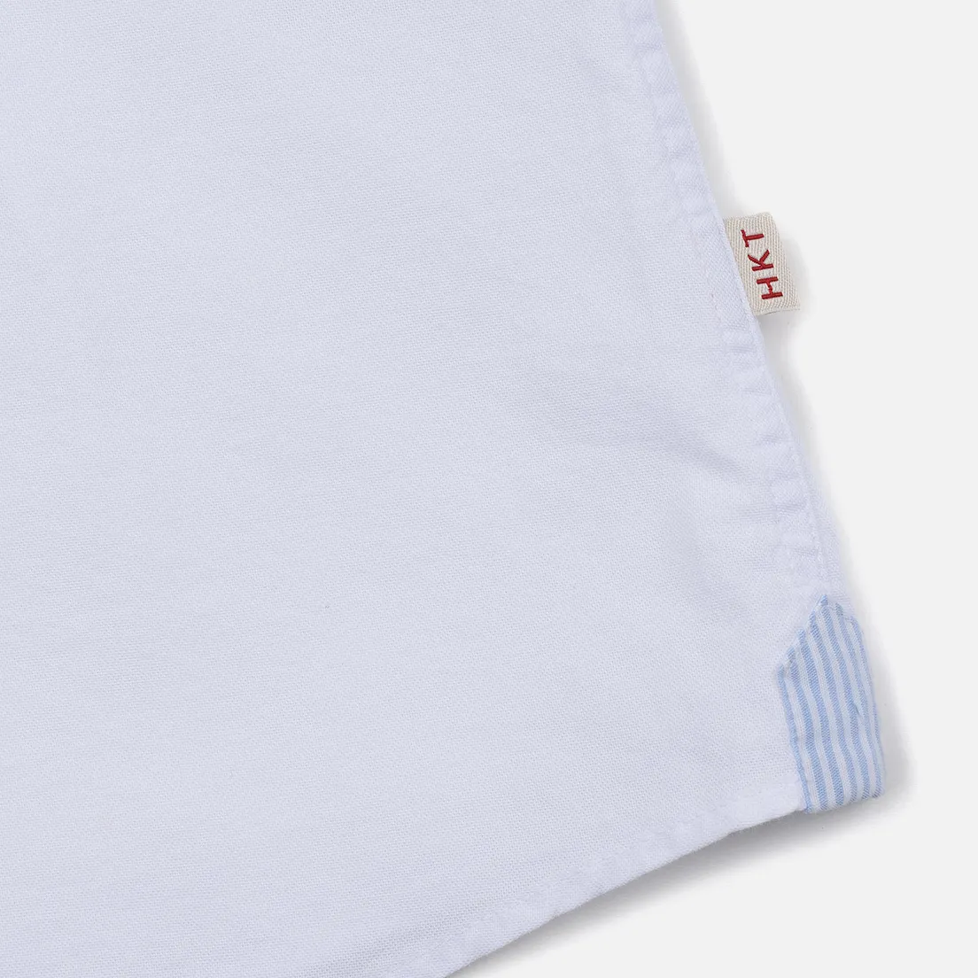 Hackett Мужская рубашка Logo HKT Washed Pinpoint