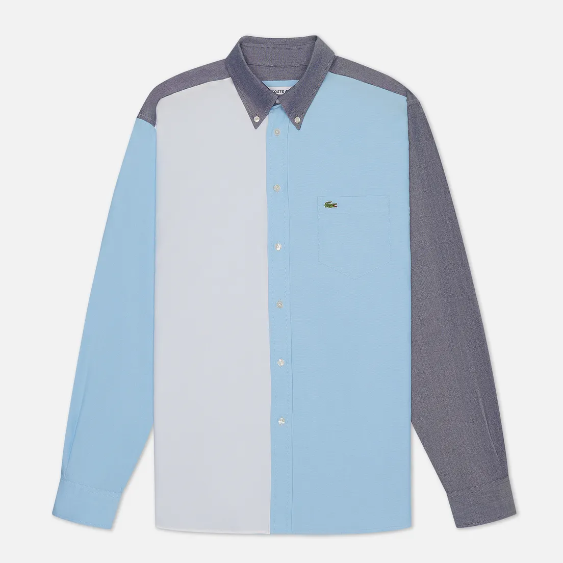 Lacoste Мужская рубашка Colourblock Cotton