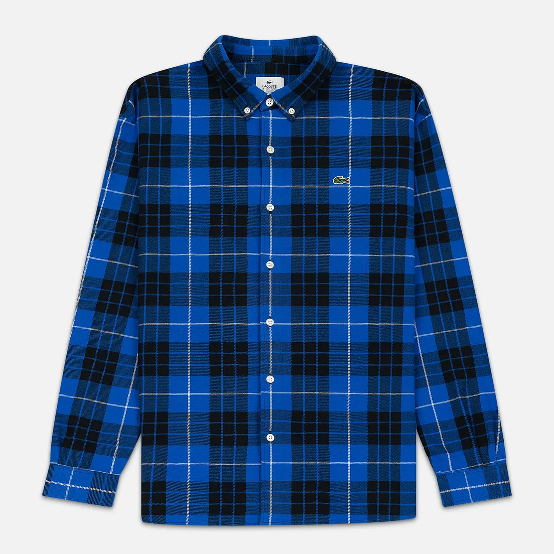 Lacoste Live Мужская рубашка Boxy Fit Check Flannel