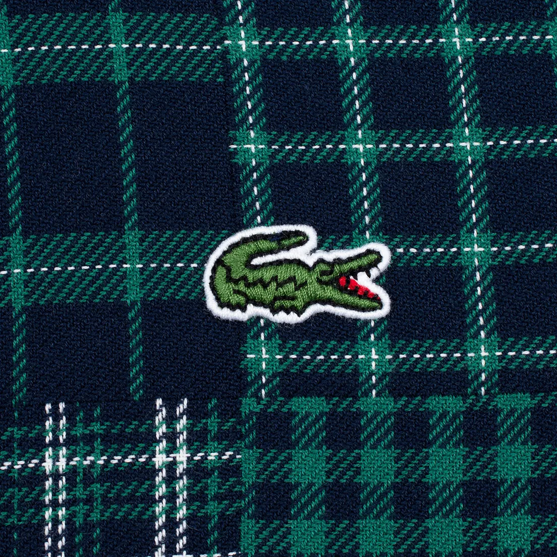 Lacoste Live Мужская рубашка Multi-Pattern Flannel Slim Fit