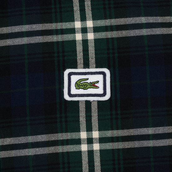 Мужская рубашка Lacoste Regular Fit Check Flannel Green/Beige