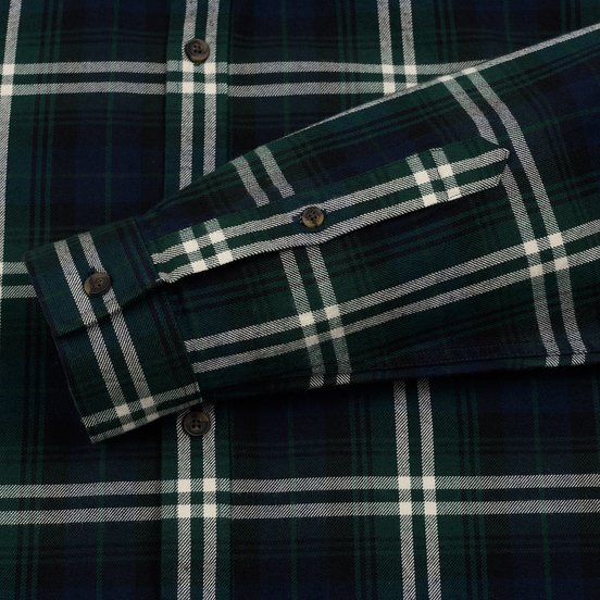 Мужская рубашка Lacoste Regular Fit Check Flannel Green/Beige