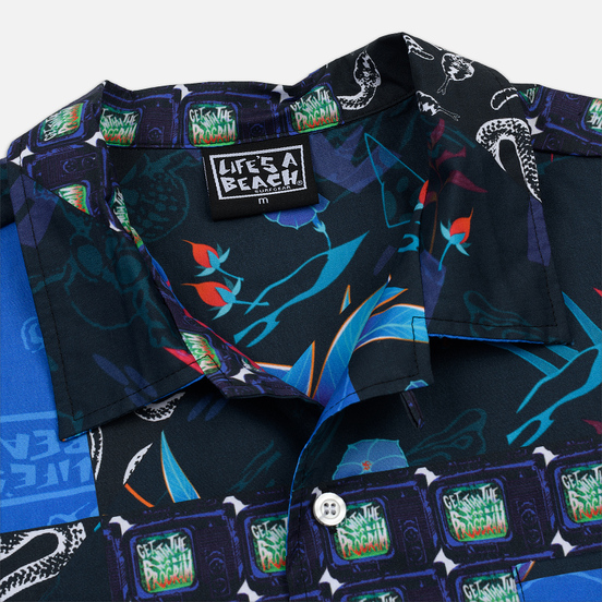 Мужская рубашка Life's a Beach Mishmash 2 Multi Blue