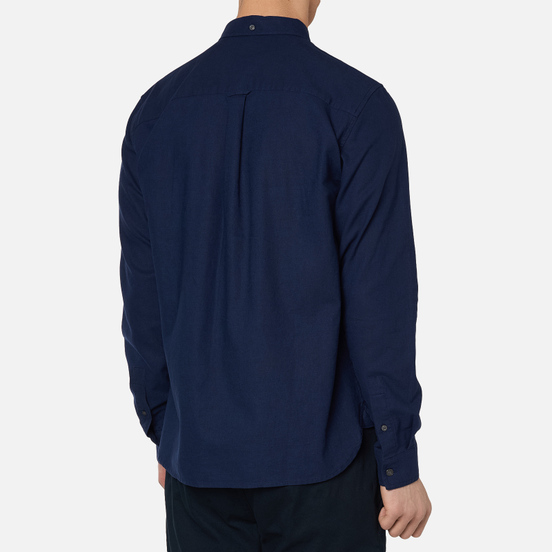 Мужская рубашка Lyle & Scott Cotton Linen Navy