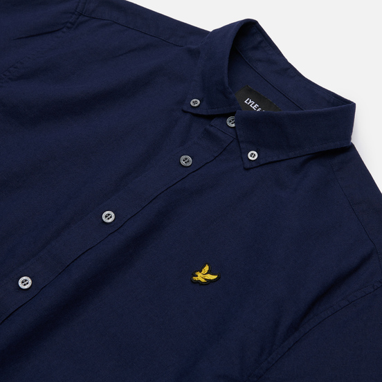 Мужская рубашка Lyle & Scott Cotton Linen Navy