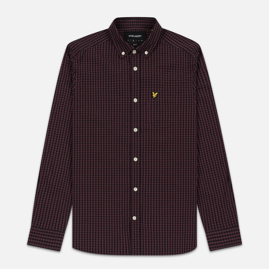 Lyle & Scott Мужская рубашка LS Slim Fit Gingham
