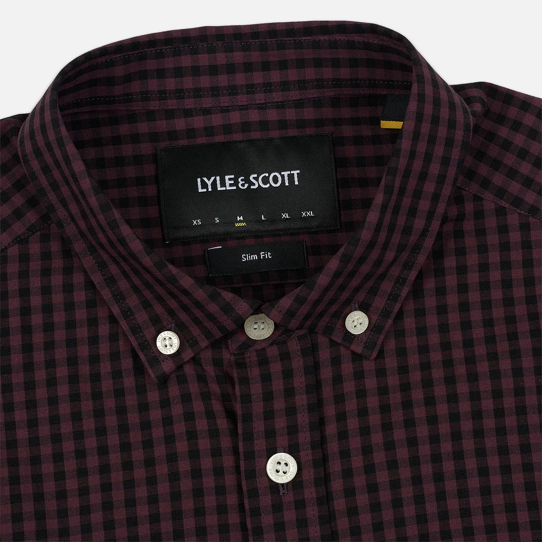 Lyle & Scott Мужская рубашка LS Slim Fit Gingham