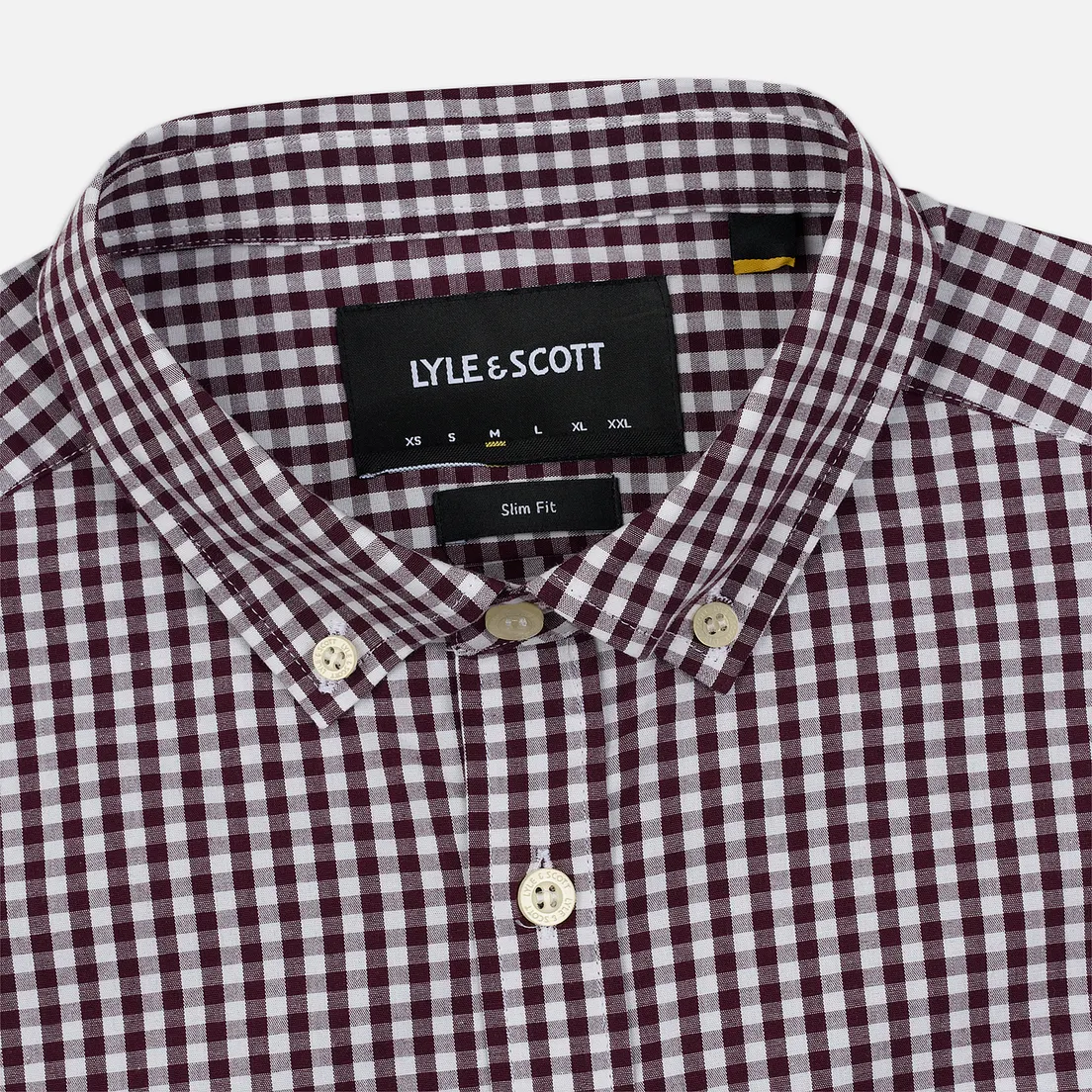Lyle & Scott Мужская рубашка LS Slim Fit Gingham