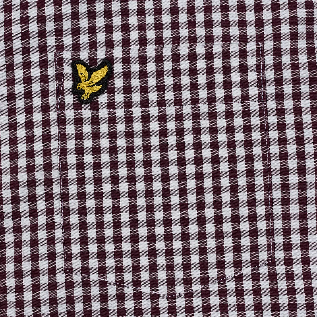 Lyle & Scott Мужская рубашка LS Slim Fit Gingham