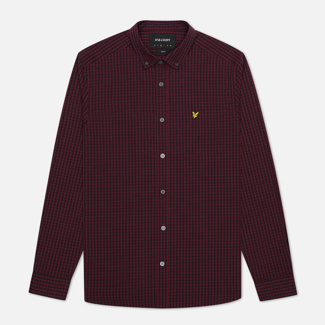 Lyle & Scott Мужская рубашка LS Slim Fit Gingham