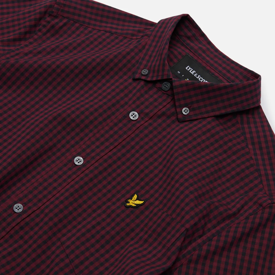 Lyle & Scott Мужская рубашка LS Slim Fit Gingham