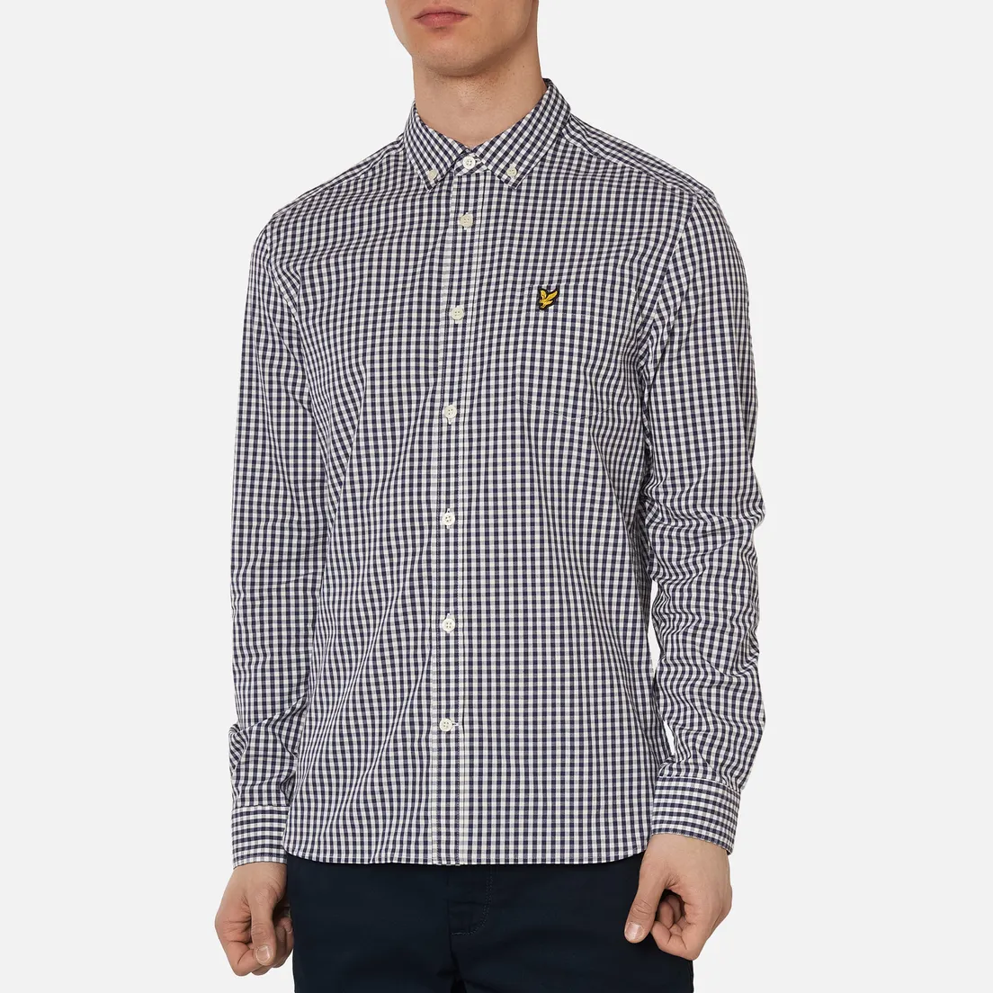 Lyle & Scott Мужская рубашка LS Slim Fit Gingham