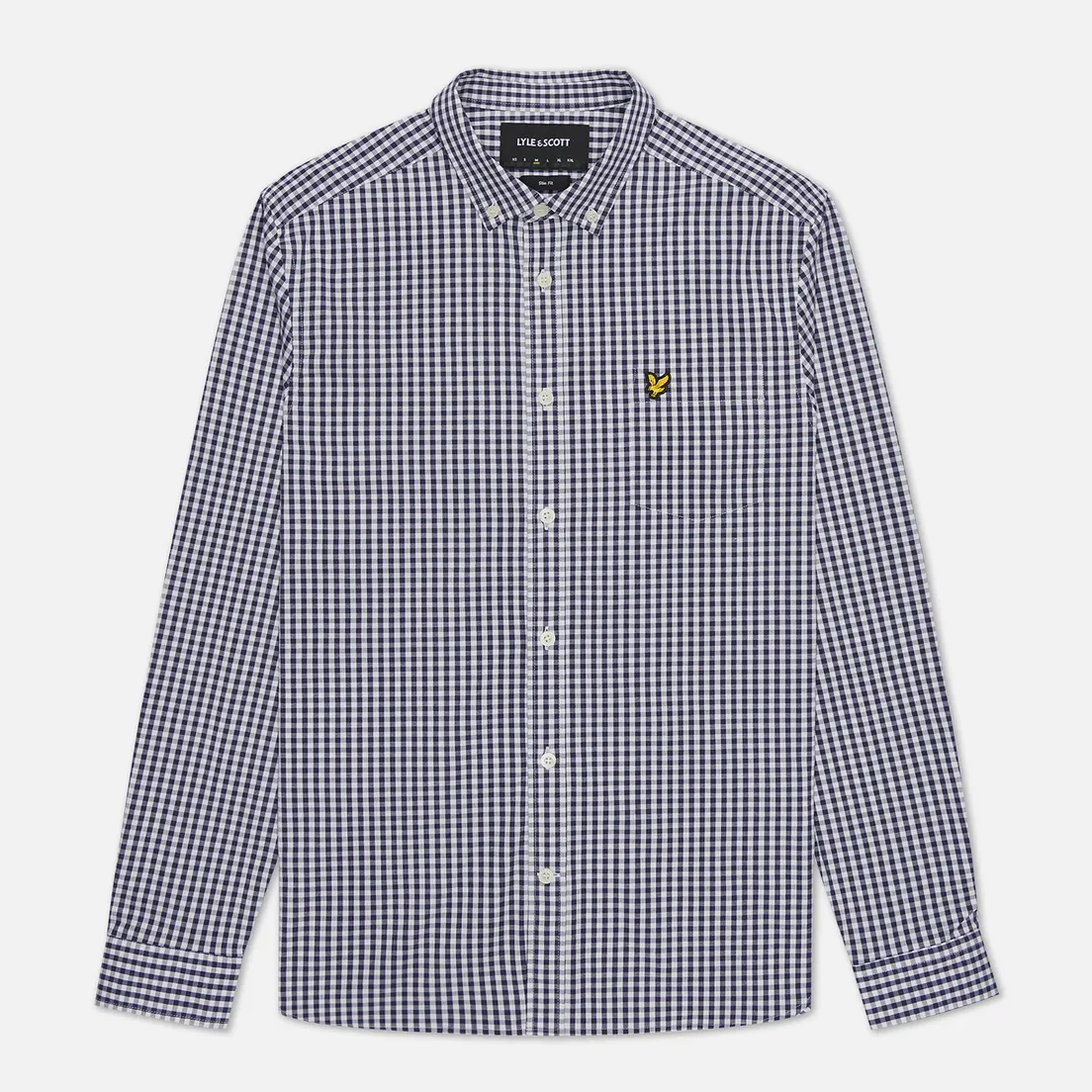 Lyle & Scott Мужская рубашка LS Slim Fit Gingham