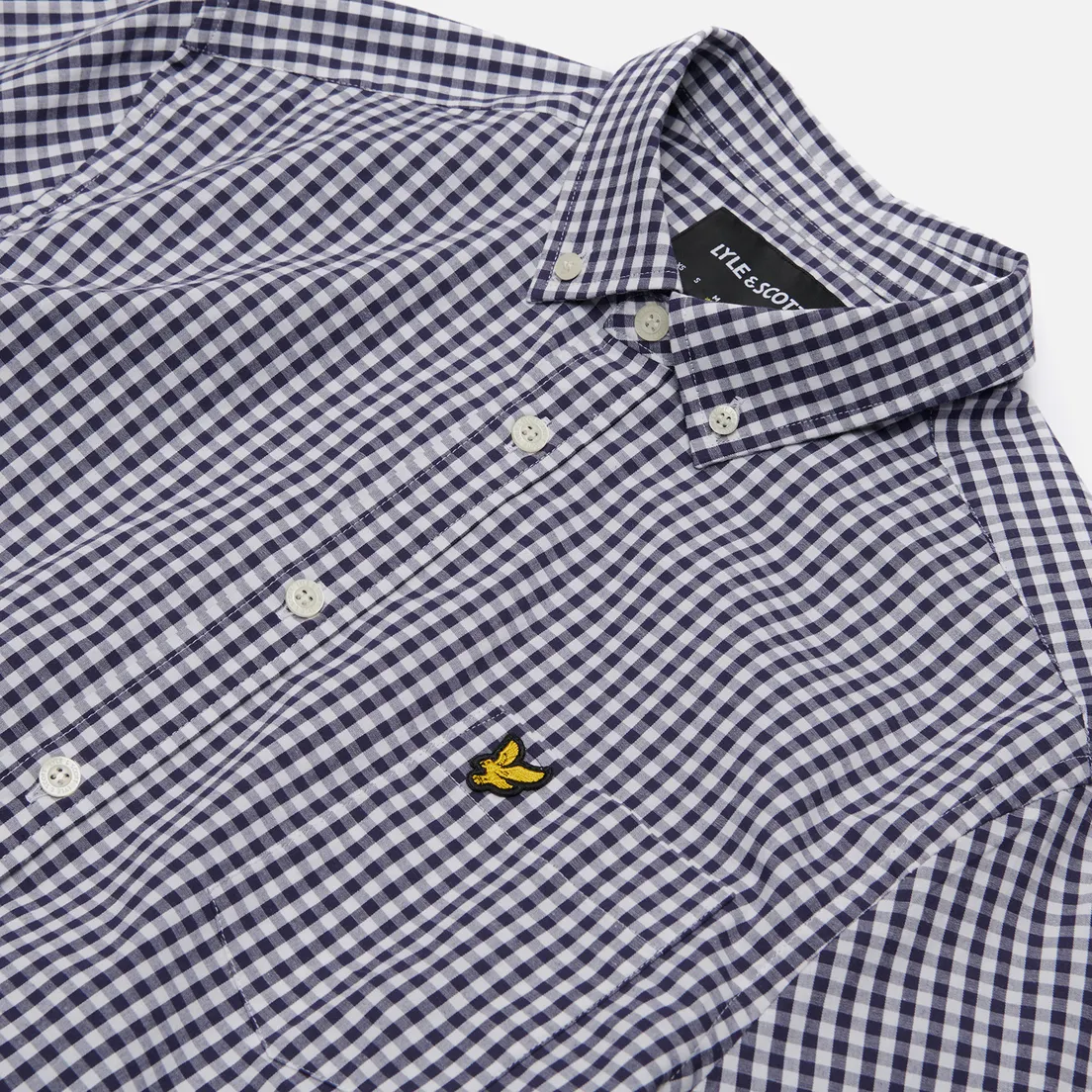 Lyle & Scott Мужская рубашка LS Slim Fit Gingham