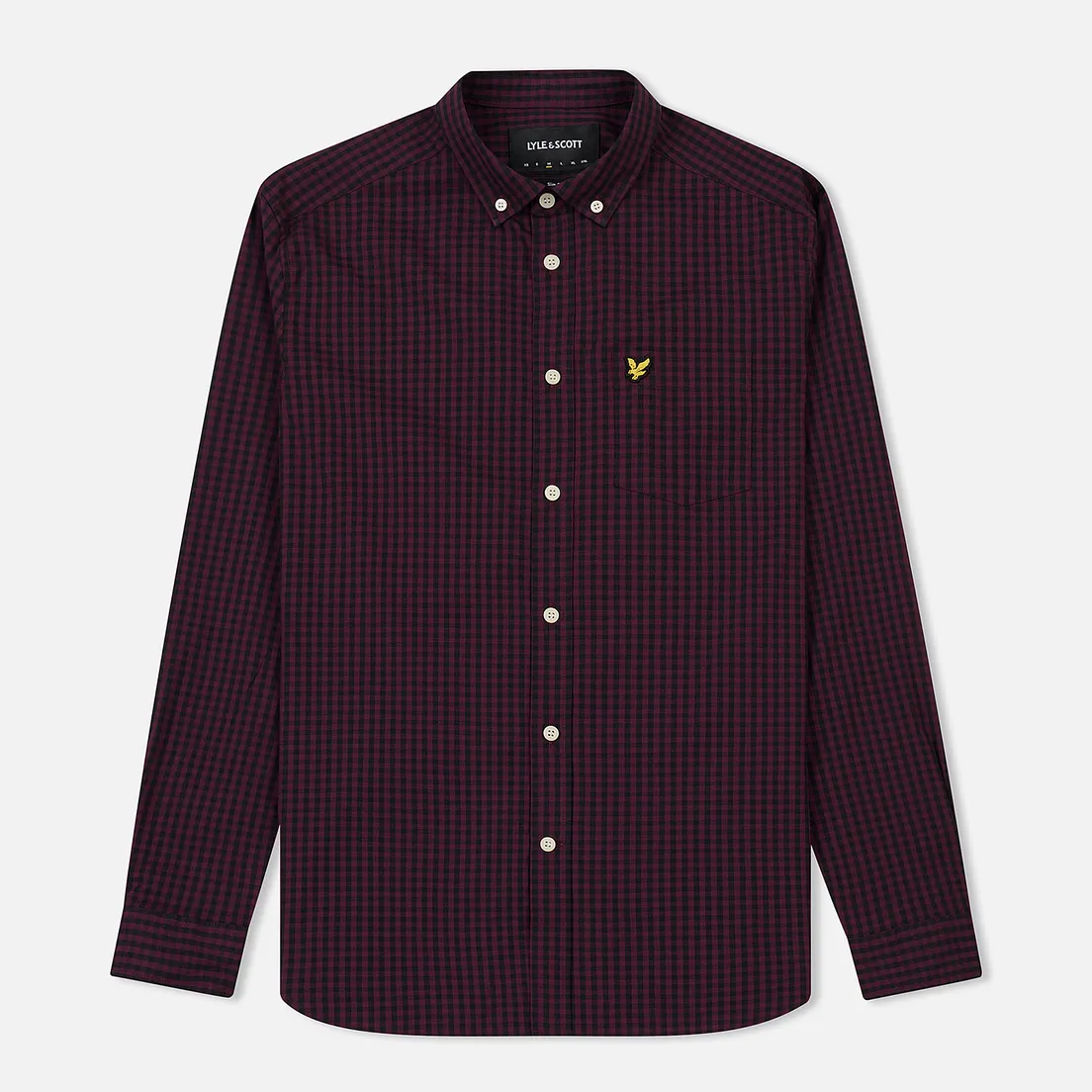 Lyle & Scott Мужская рубашка LS Slim Fit Gingham