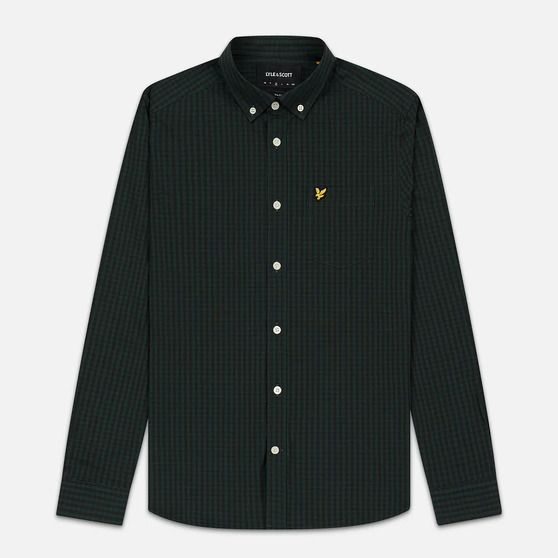 Lyle & Scott Мужская рубашка LS Slim Fit Gingham