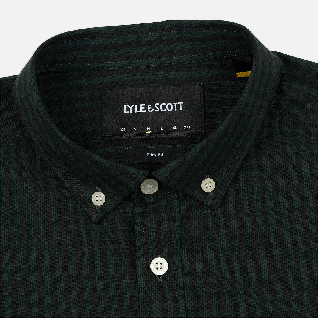 Lyle & Scott Мужская рубашка LS Slim Fit Gingham