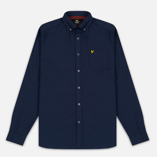 Мужская рубашка Lyle & Scott Oxford Button-Down Navy