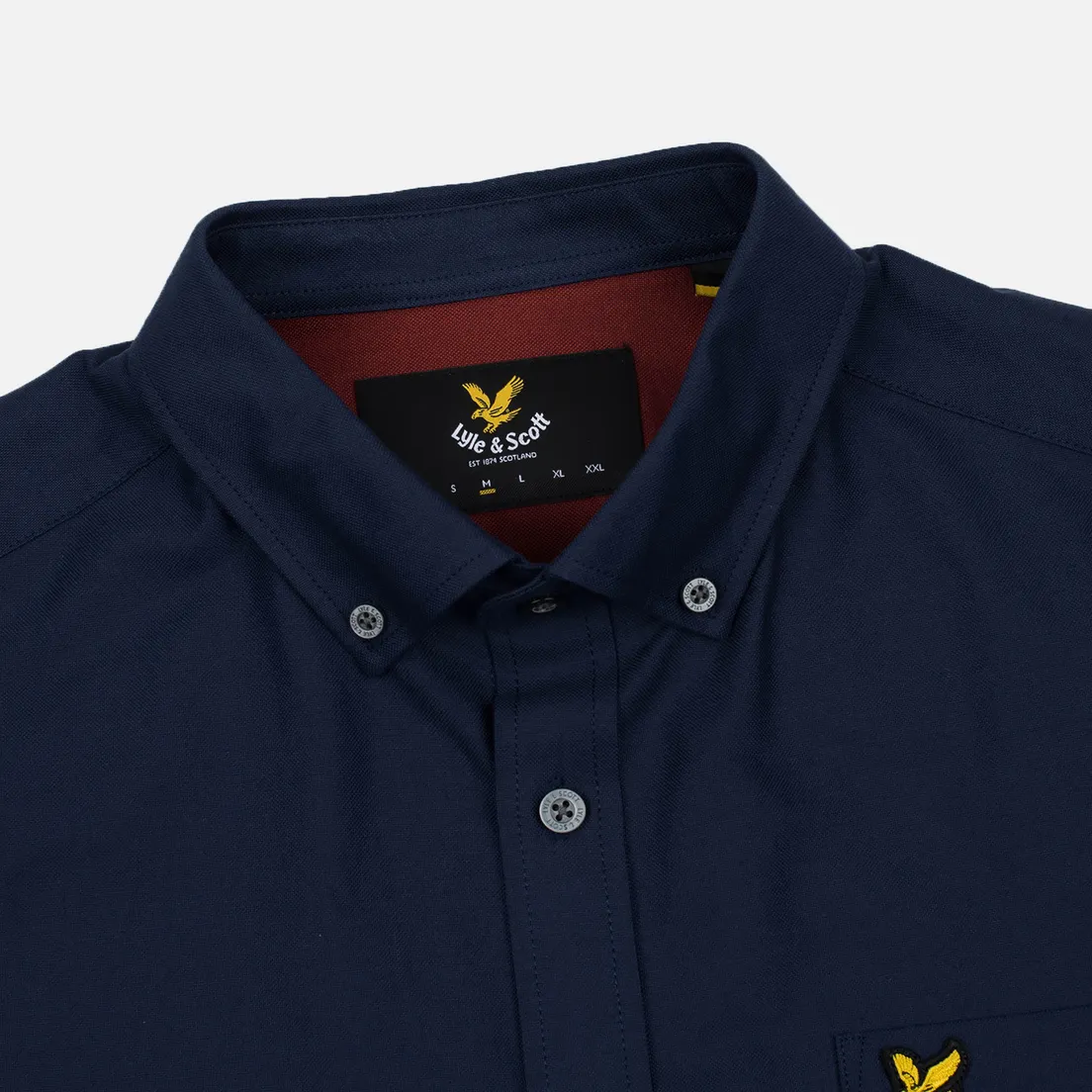 Lyle & Scott Мужская рубашка Oxford Button-Down