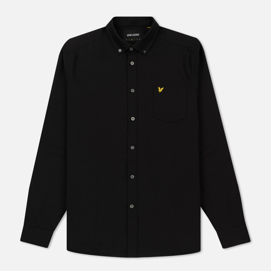 Мужская рубашка Lyle & Scott Oxford Button-Down True Black