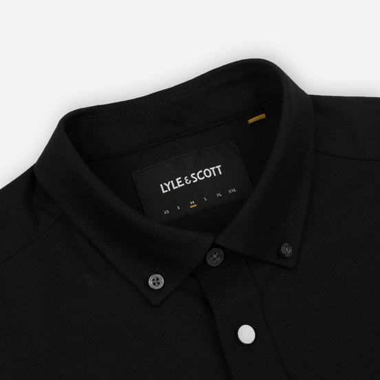 Мужская рубашка Lyle & Scott Oxford Button-Down True Black