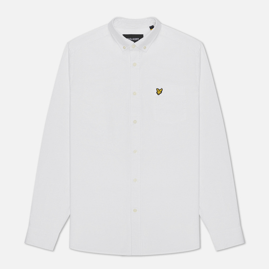 Мужская рубашка Lyle & Scott Oxford Button-Down White