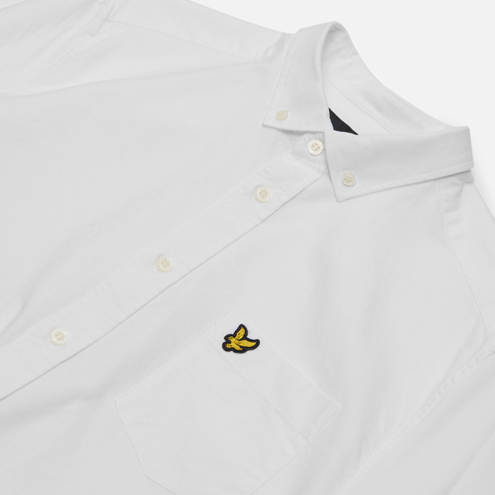 Мужская рубашка Lyle & Scott Oxford Button-Down White