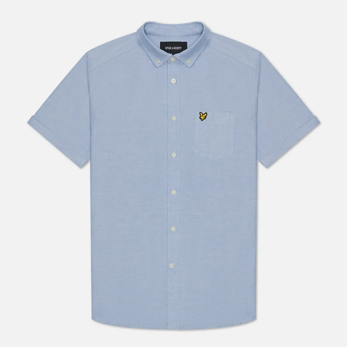 Lyle & Scott Мужская рубашка Short Sleeve Oxford
