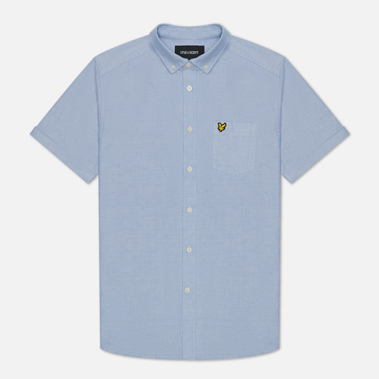 Мужская рубашка Lyle & Scott Short Sleeve Oxford Riviera