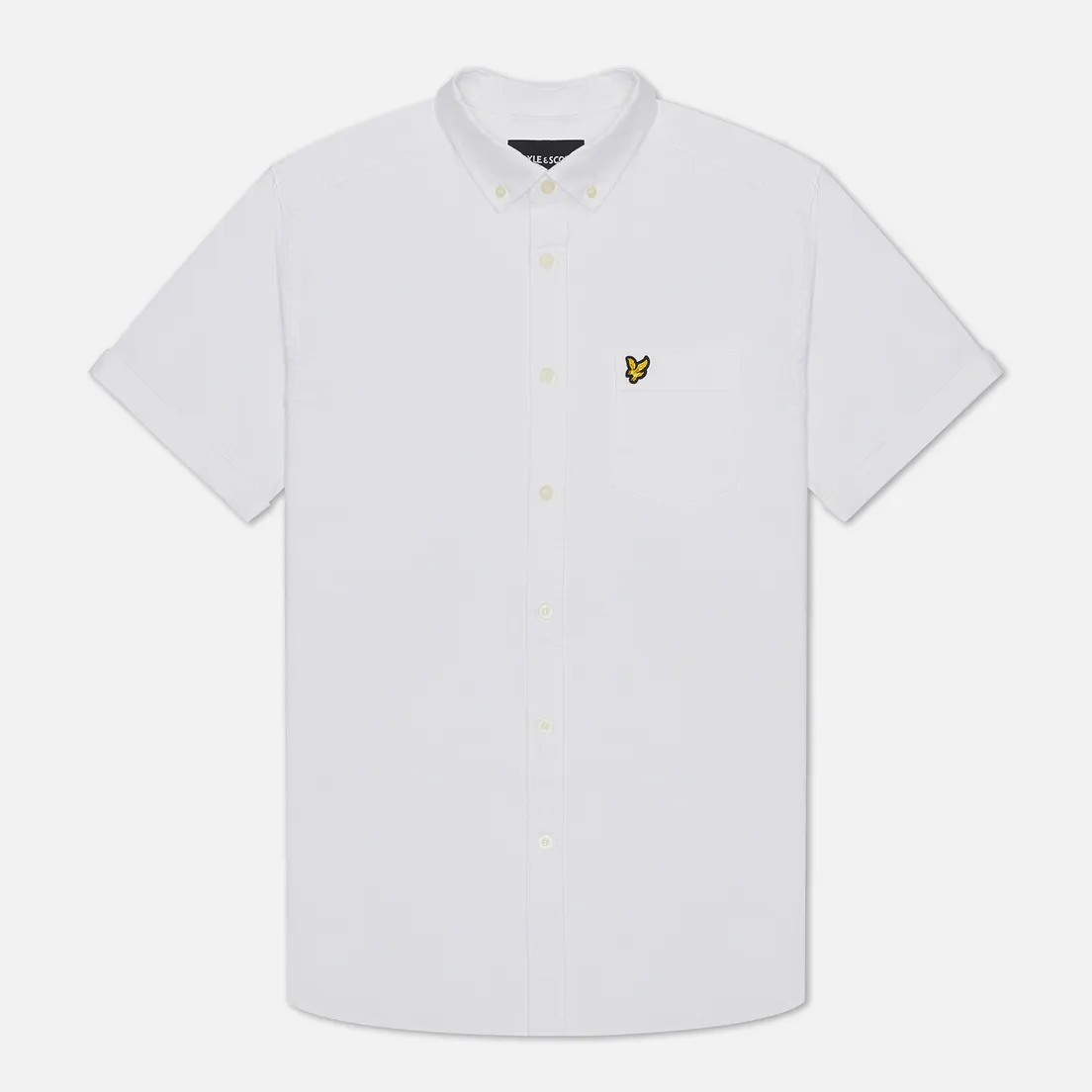 Lyle & Scott Мужская рубашка Short Sleeve Oxford