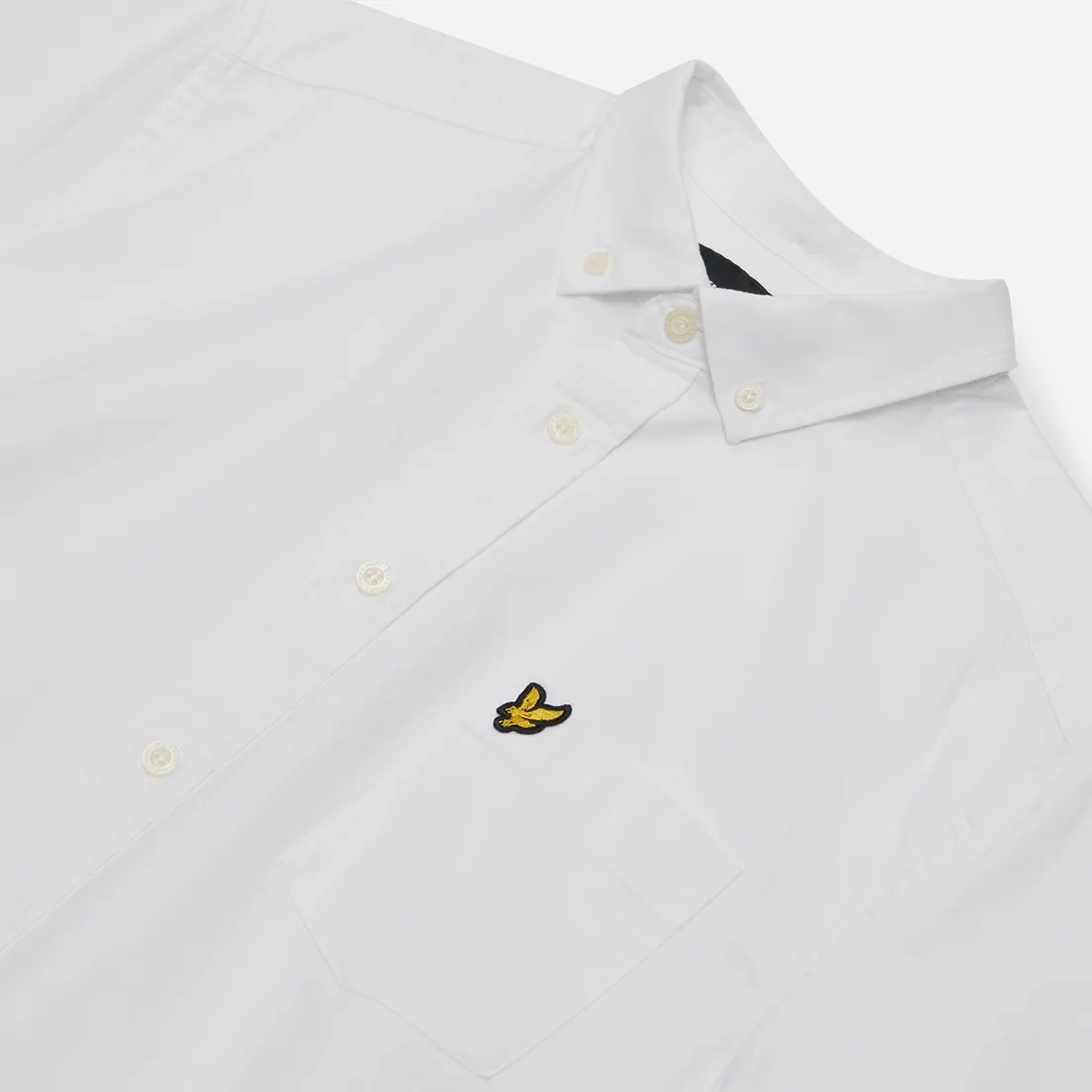 Lyle & Scott Мужская рубашка Short Sleeve Oxford