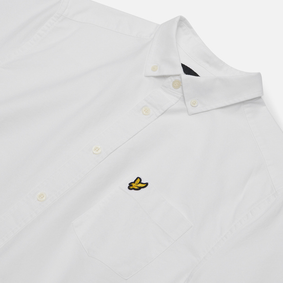 Мужская рубашка Lyle & Scott Short Sleeve Oxford White