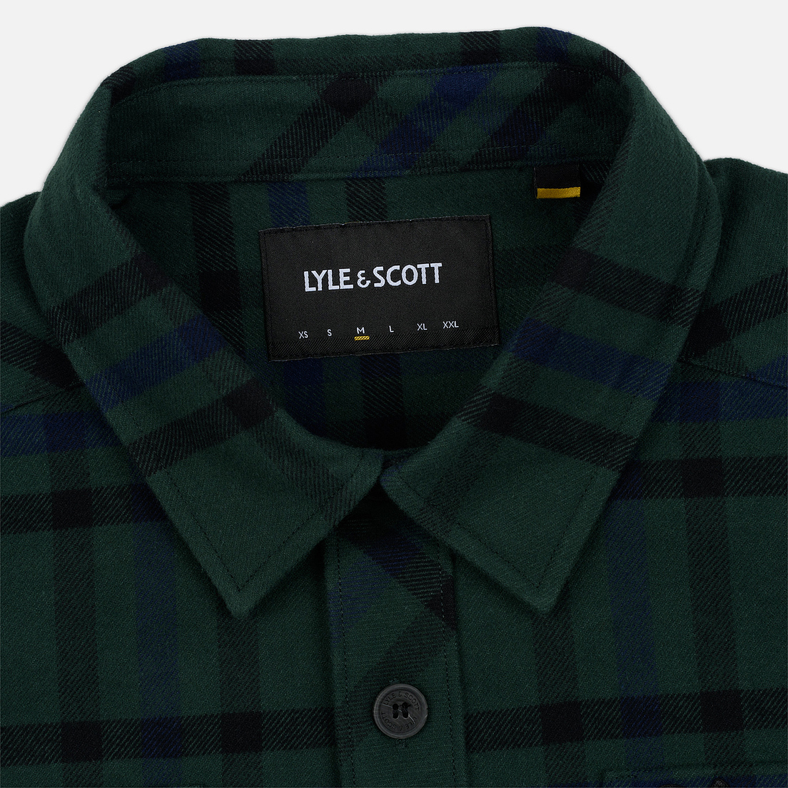 Lyle & Scott Мужская рубашка Tartan Overshirt