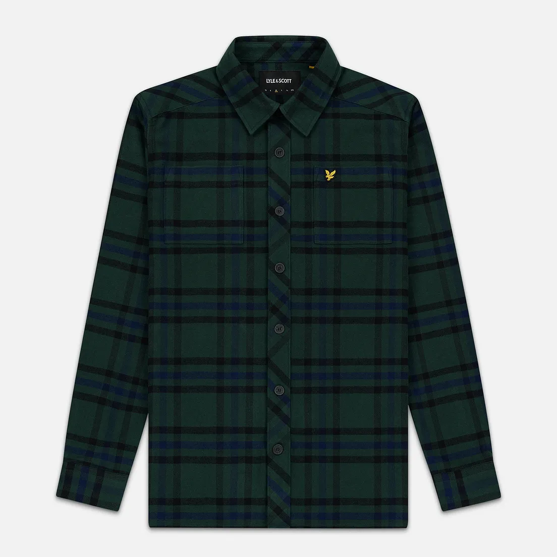 Lyle & Scott Мужская рубашка Tartan Overshirt
