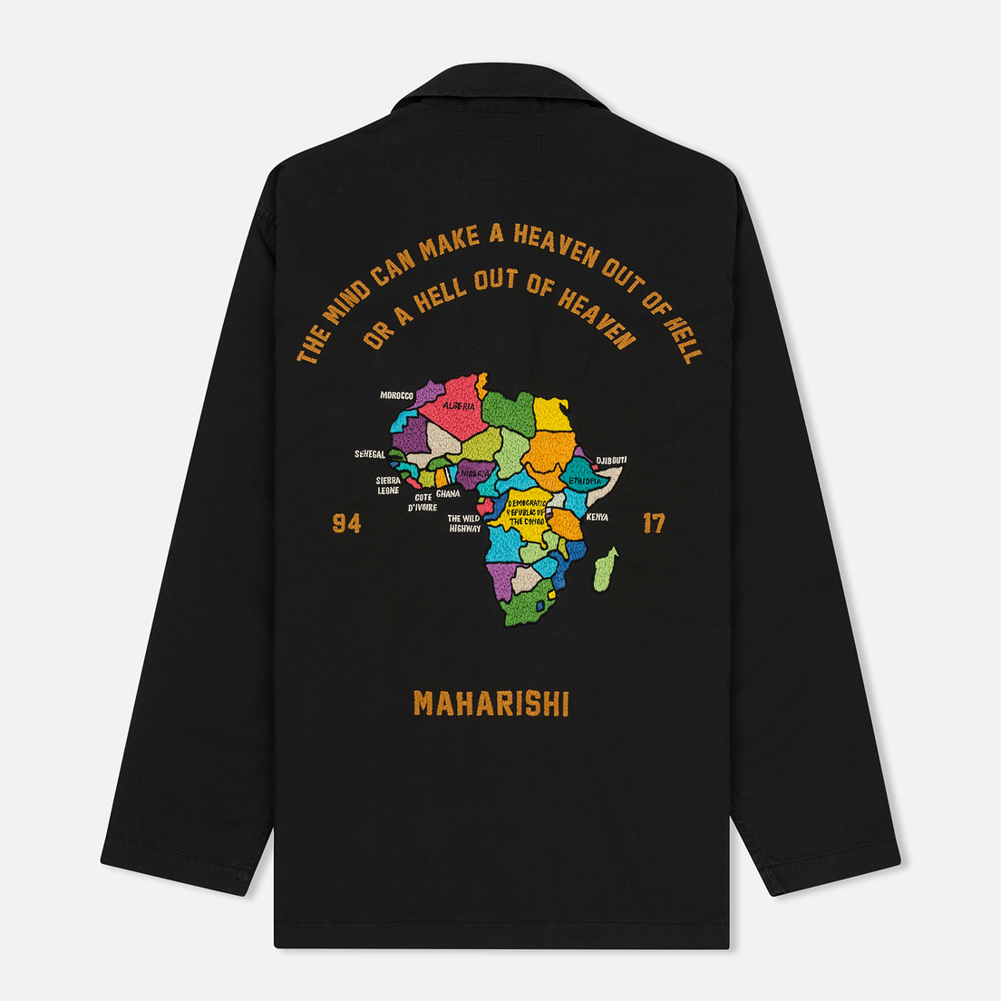 maharishi Мужская рубашка Tour D'Afrique