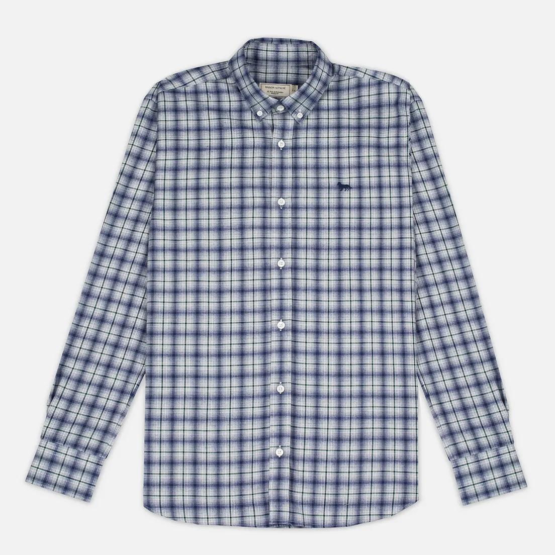 Maison Kitsune Мужская рубашка Check Classic