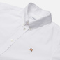 Мужская рубашка Maison Kitsune Fox Head Embroidery Classic White фото - 1